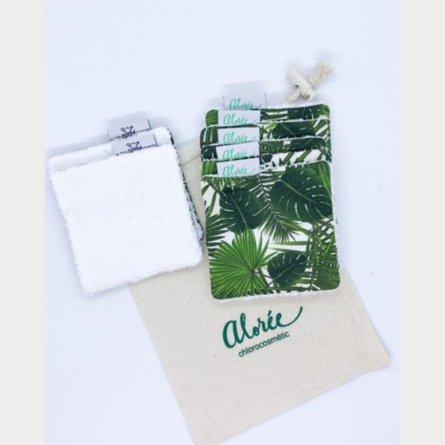 Lingettes démaquillantes lavables Bio